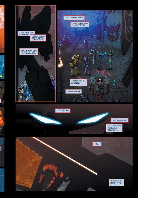 Transformers Titans Return One Shot Three Page ITunes Comic Preview  (3 of 3)